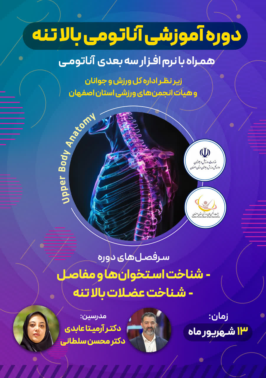 آموزش آناتومی بالاتنه